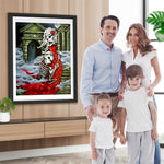 Skelett Liebespaar Diamond Painting