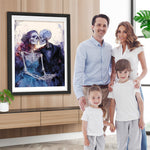 Skelett-Paar Diamond Painting