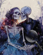Skelett-Paar Diamond Painting