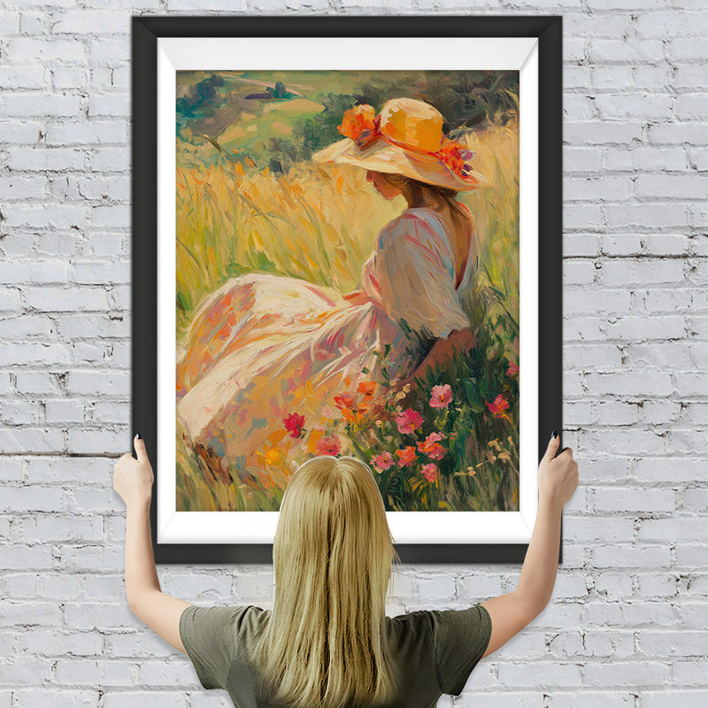 Sommerfeldmädchen Diamond Painting