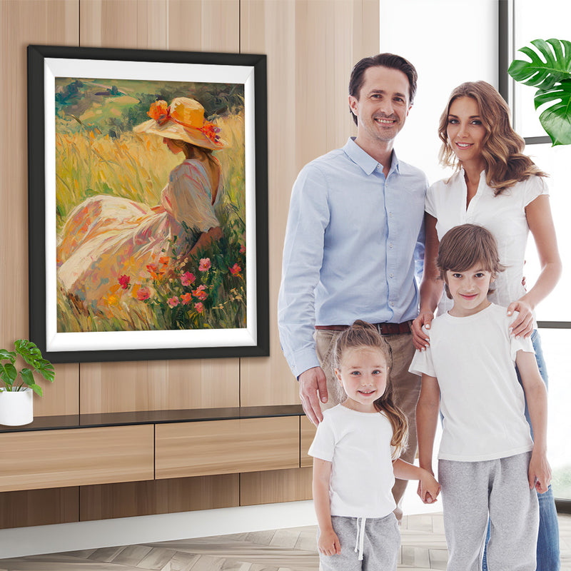 Sommerfeldmädchen Diamond Painting