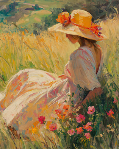 Sommerfeldmädchen Diamond Painting