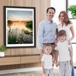 Sonnenaufgang am See Diamond Painting