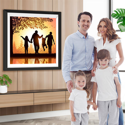 Sonnenaufgang Familie Diamond Painting