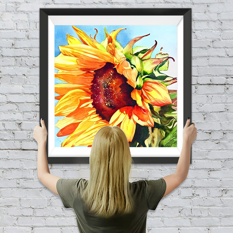 Sonnenblume im Sonnenlicht Diamond Painting