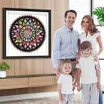 Sonnenblume Mandala Diamond Painting
