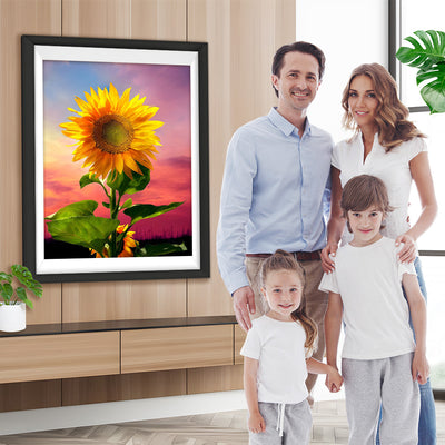 Sonnenblume Sonnenuntergang Diamond Painting