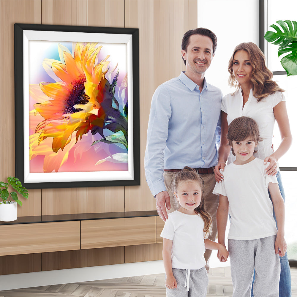 Sonnenblume Wassermalfarben Diamond Painting