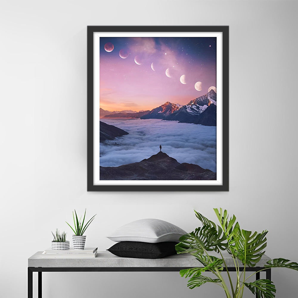 Sonnenfinsternis Diamond Painting