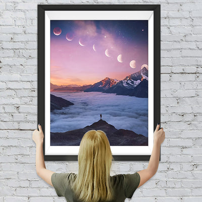 Sonnenfinsternis Diamond Painting
