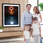 Sonnenfinsternis und Trümmer Diamond Painting
