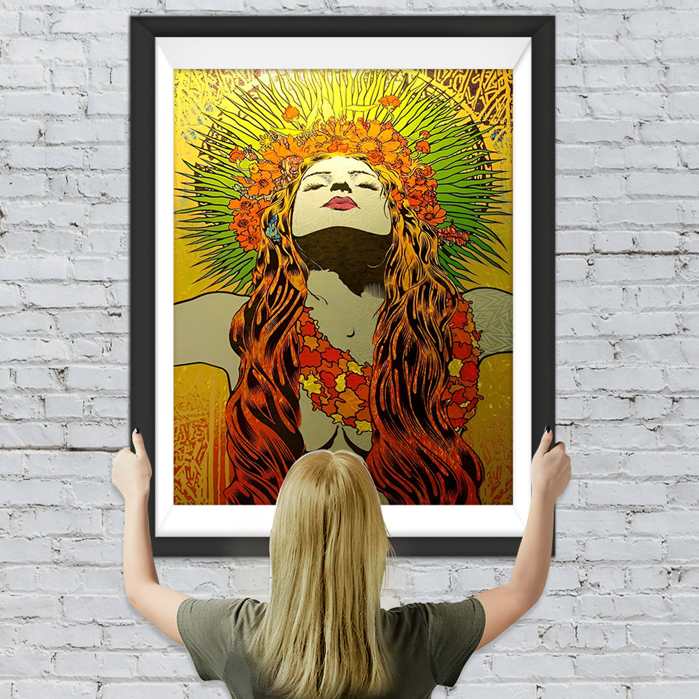 Sonnengöttin im Herbst Diamond Painting