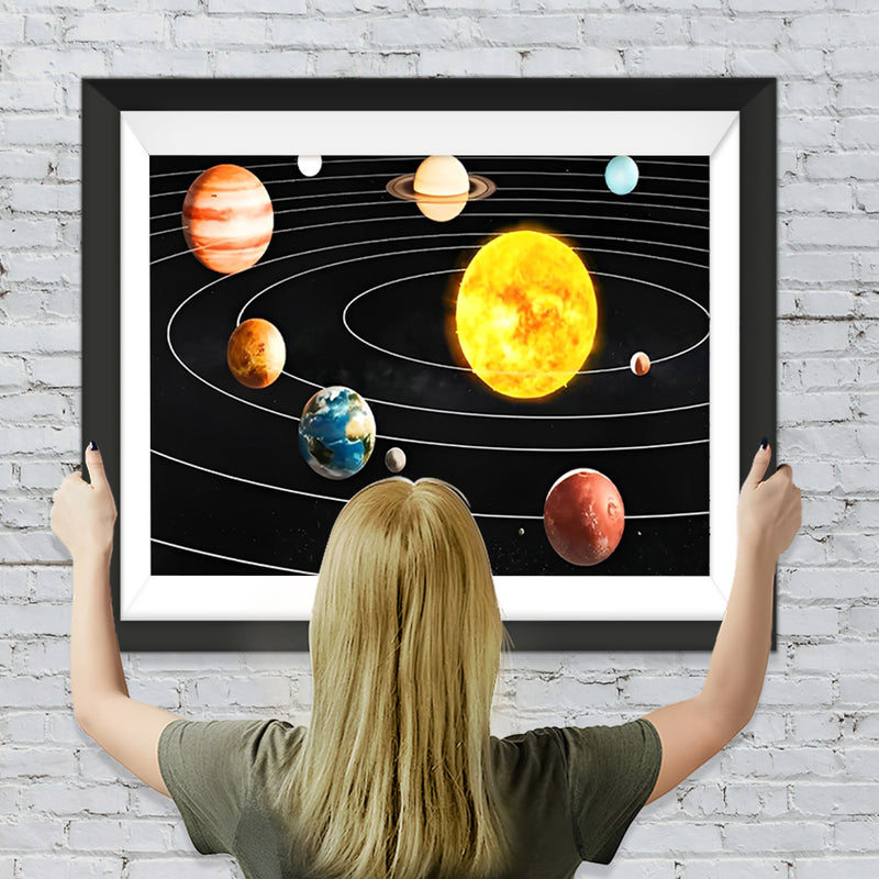 Sonnensystem Diamond Painting