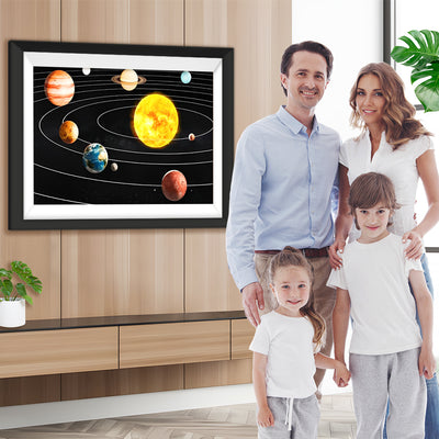 Sonnensystem Diamond Painting
