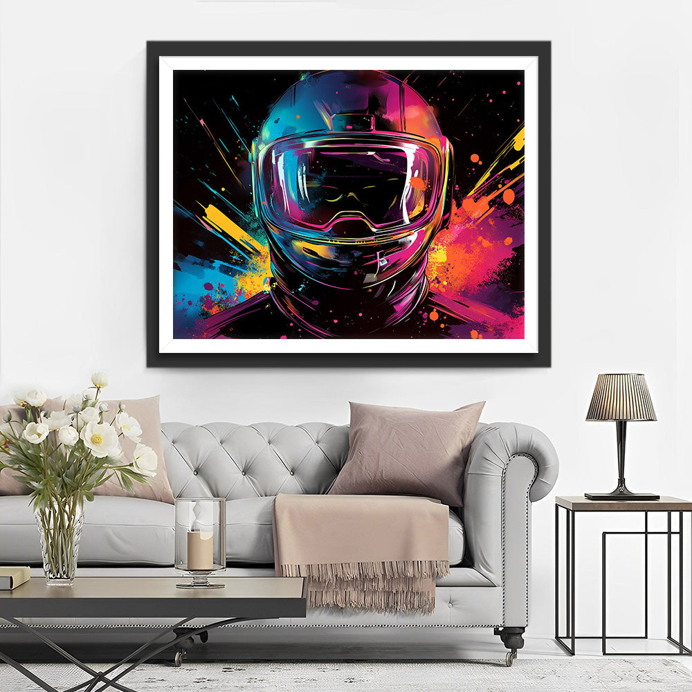 Space Marine im Dunkeln Diamond Painting