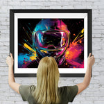 Space Marine im Dunkeln Diamond Painting