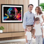 Space Marine im Dunkeln Diamond Painting