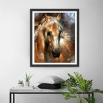 Starkes Pferd Diamond Painting