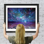 Sternenhimmel Liebespaar Diamond Painting