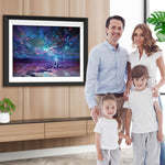 Sternenhimmel Liebespaar Diamond Painting