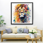 Stolzer Löwe Diamond Painting