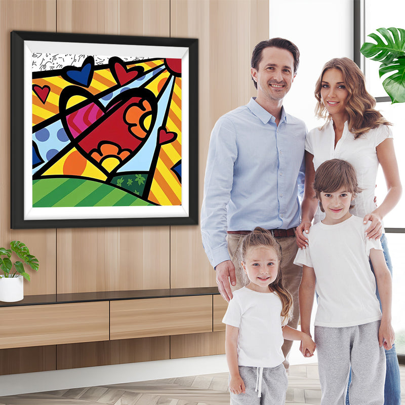 Strahlende Liebe Diamond Painting