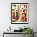 Straßencafé Diamond Painting