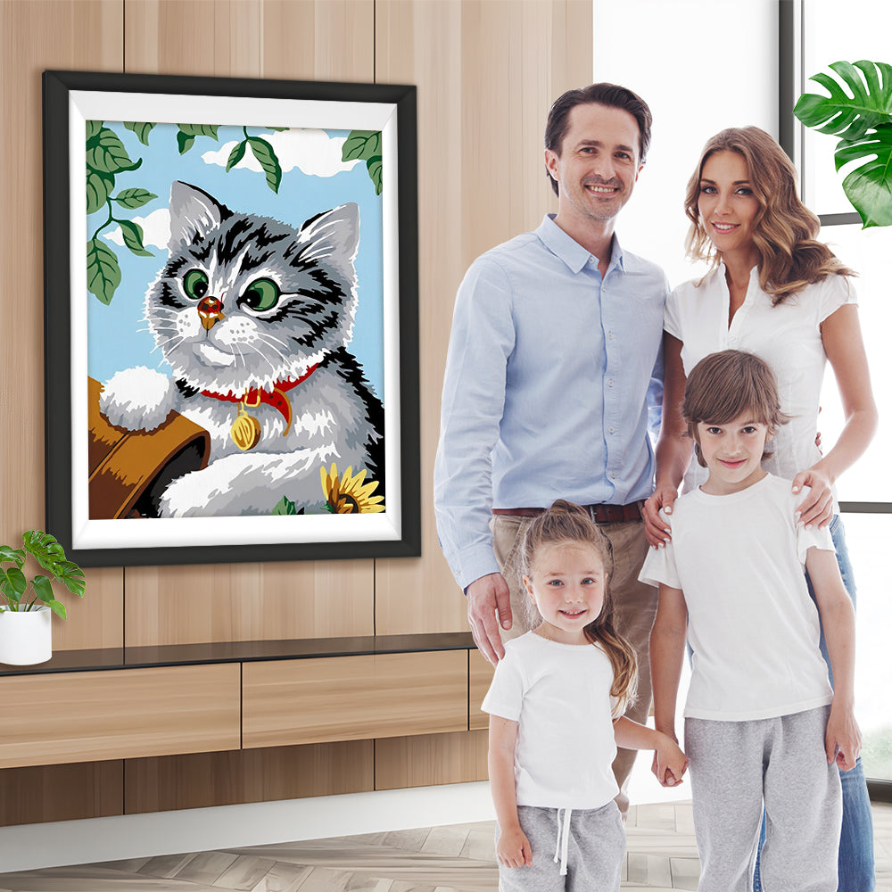 Süße Katze Diamond Painting