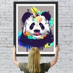 Süßer Panda und Eiscreme Diamond Painting