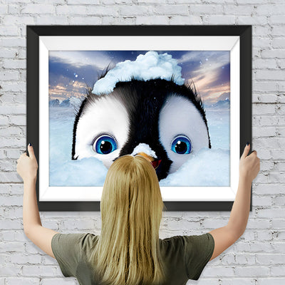 Süßer Pinguin Diamond Painting