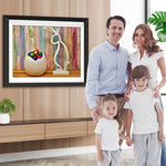 Süßigkeiten im Osterei und Kaninchenmodell Diamond Painting