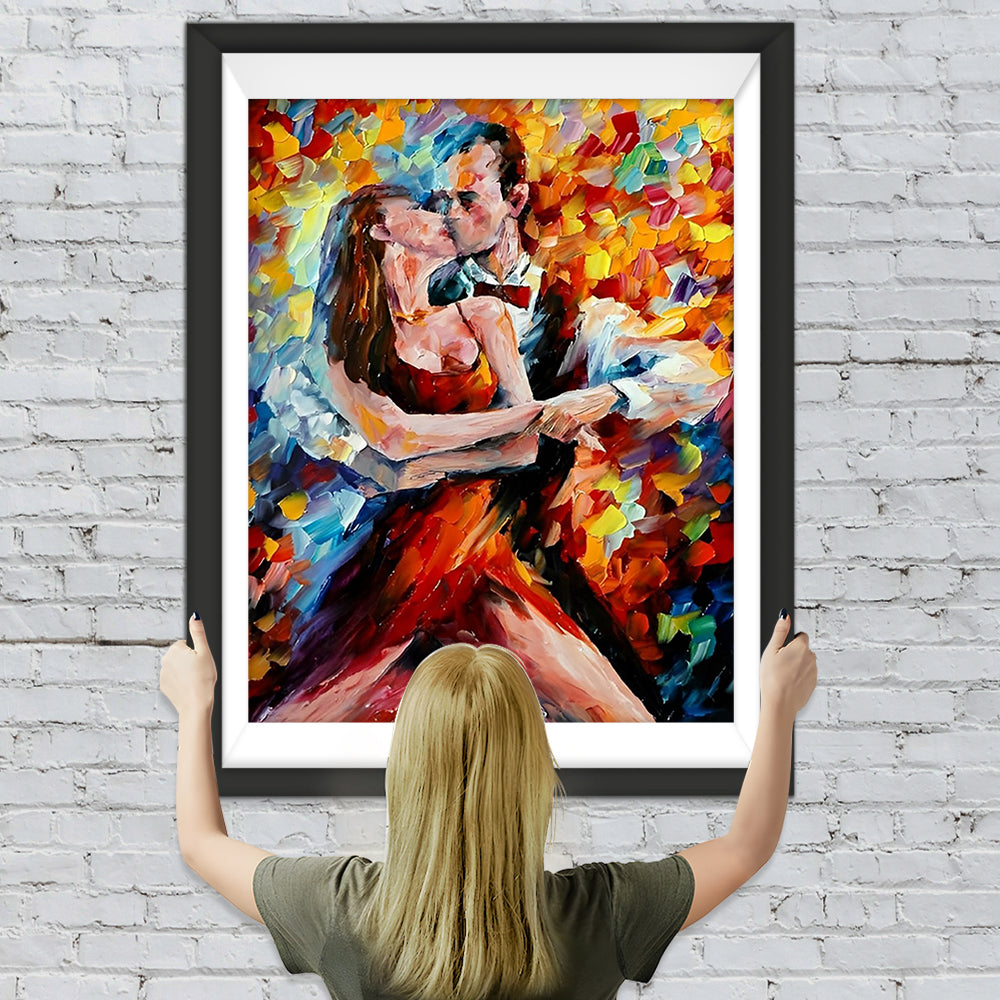 Tänzerin und Tänzer in Liebe Diamond Painting