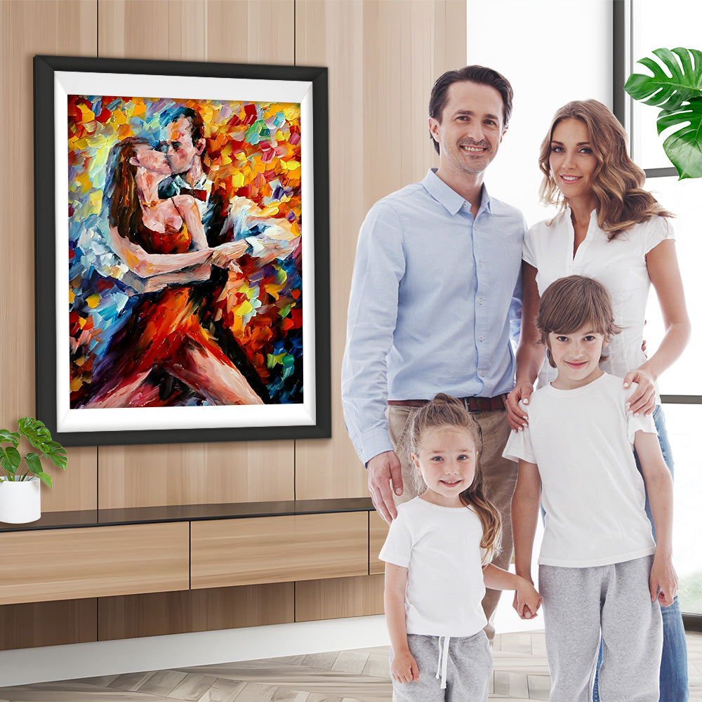 Tänzerin und Tänzer in Liebe Diamond Painting