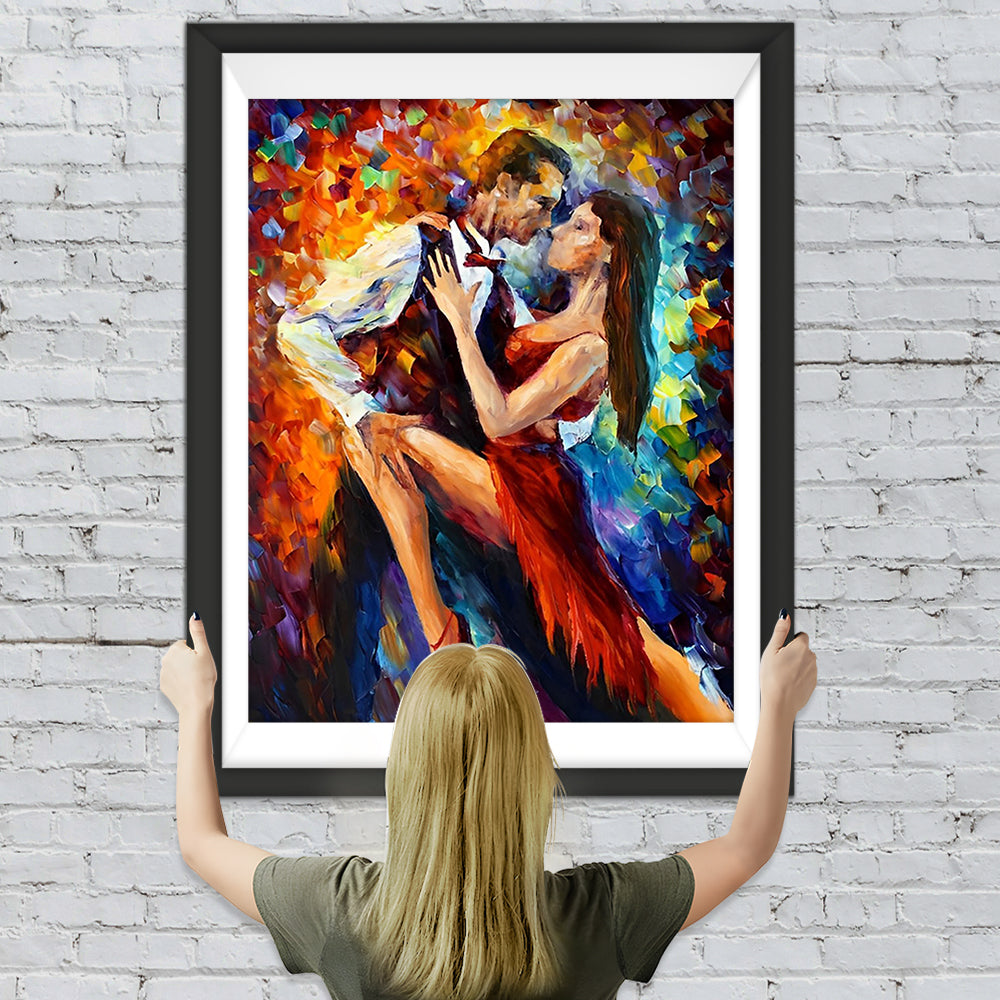 Tango-Tänzerin Diamond Painting