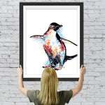 Tanzender Pinguin Diamond Painting