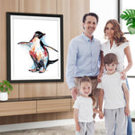 Tanzender Pinguin Diamond Painting