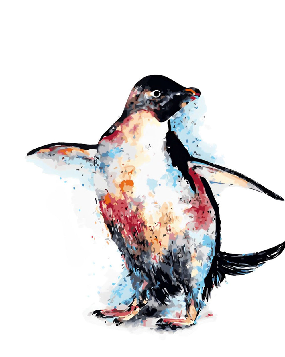 Tanzender Pinguin Diamond Painting