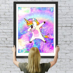 Tanzendes Cartoon-Einhorn Diamond Painting