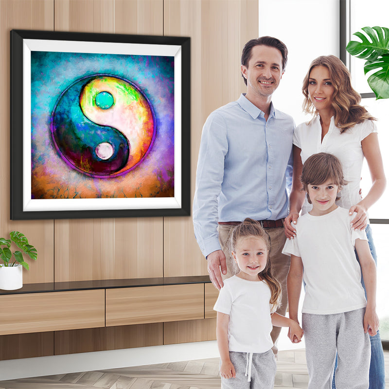 Taoismus Yin und Yang Diamond Painting