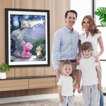 Teddybär in der Märchenwelt Diamond Painting