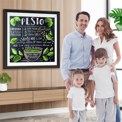 Texte Pesto Diamond Painting