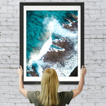 Tiefgrünes Meer Diamond Painting