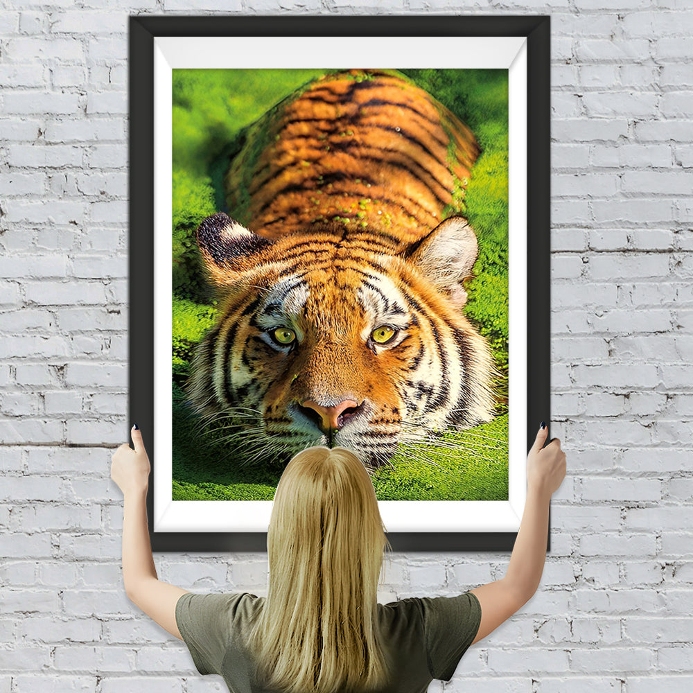 Tiger Entenflott Diamond Painting