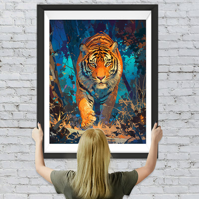 Tiger im Dschungel Diamond Painting