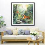 Tiger im Dschungel Diamond Painting