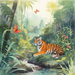 Tiger im Dschungel Diamond Painting