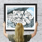 Tigerbabys unter dem Felsen Diamond Painting