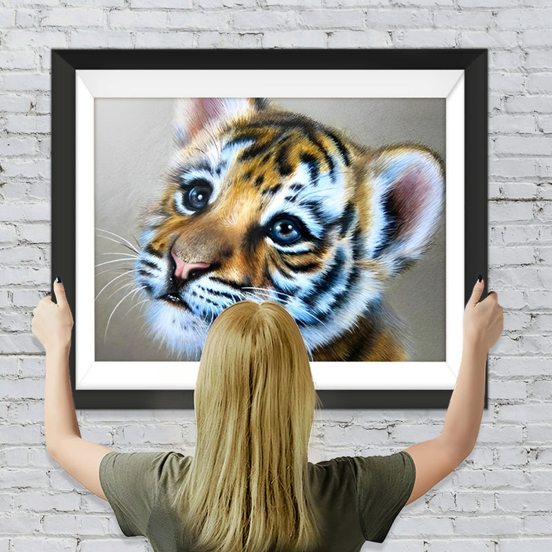 Tigerjunges Diamond Painting