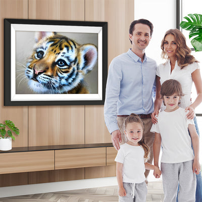 Tigerjunges Diamond Painting