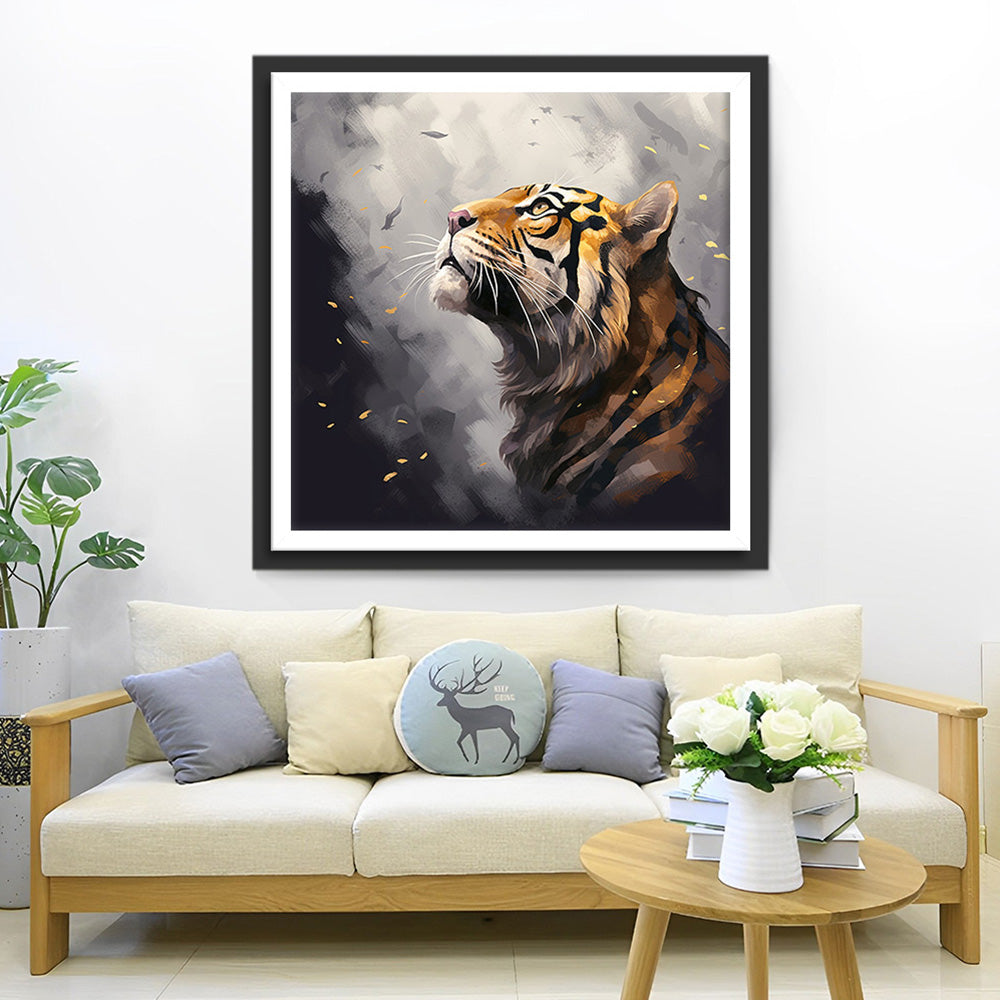 Tigers Erwartungen Diamond Painting